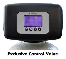marlin series water softener exclusive control valve